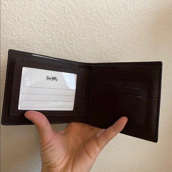 Coach men Compact ID wallet - Picture 3 of 5